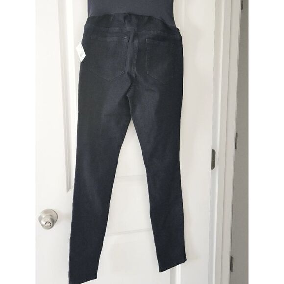 Indigo Blue Secret Fit Belly Skinny Maternity Ankle Jeggings | Motherhood Matern - Picture 3 of 6